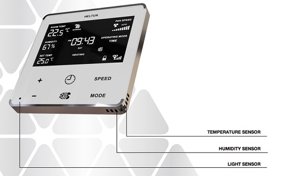 Heltun termostat za ventilatorske konvektorje HE-FT01