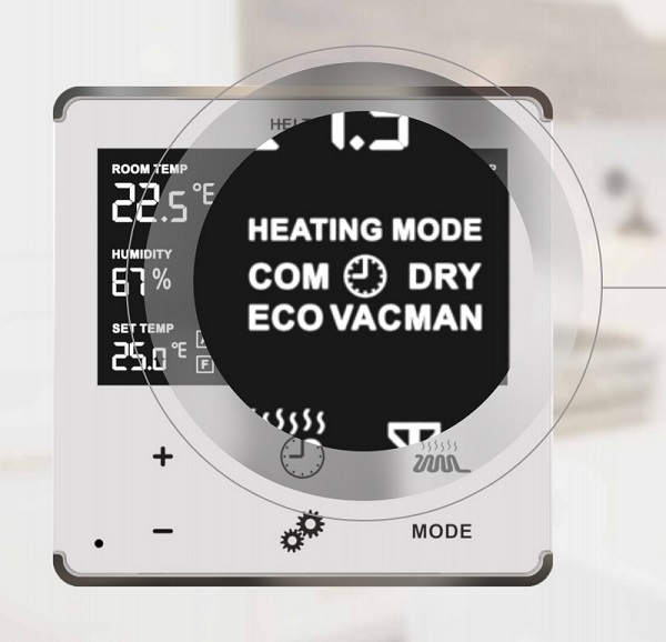 Heltun termostat za električno ogrevanje