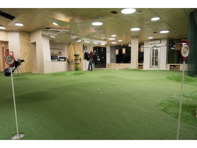 Avtomatizacija Golfy indoor golf centra 
