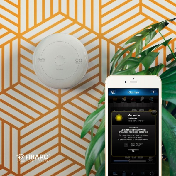 FIBARO Homekit CO senzor aplikacija