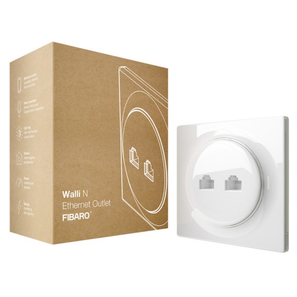 FIBARO Walli N Ethernet Vtičnica 3