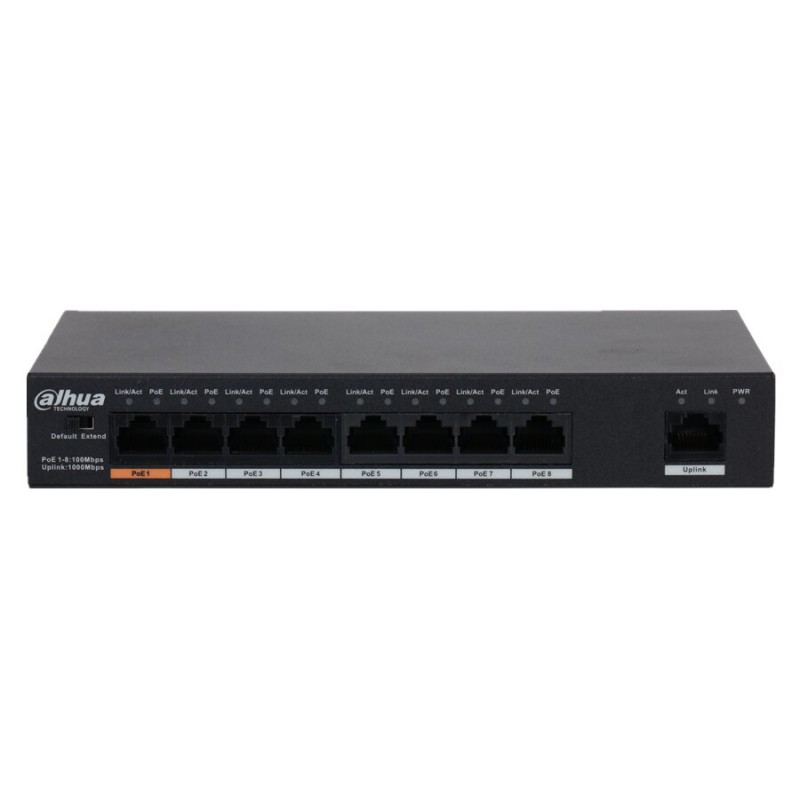 DAHUA 9 portni PoE switch PFS3009-8ET1GT
