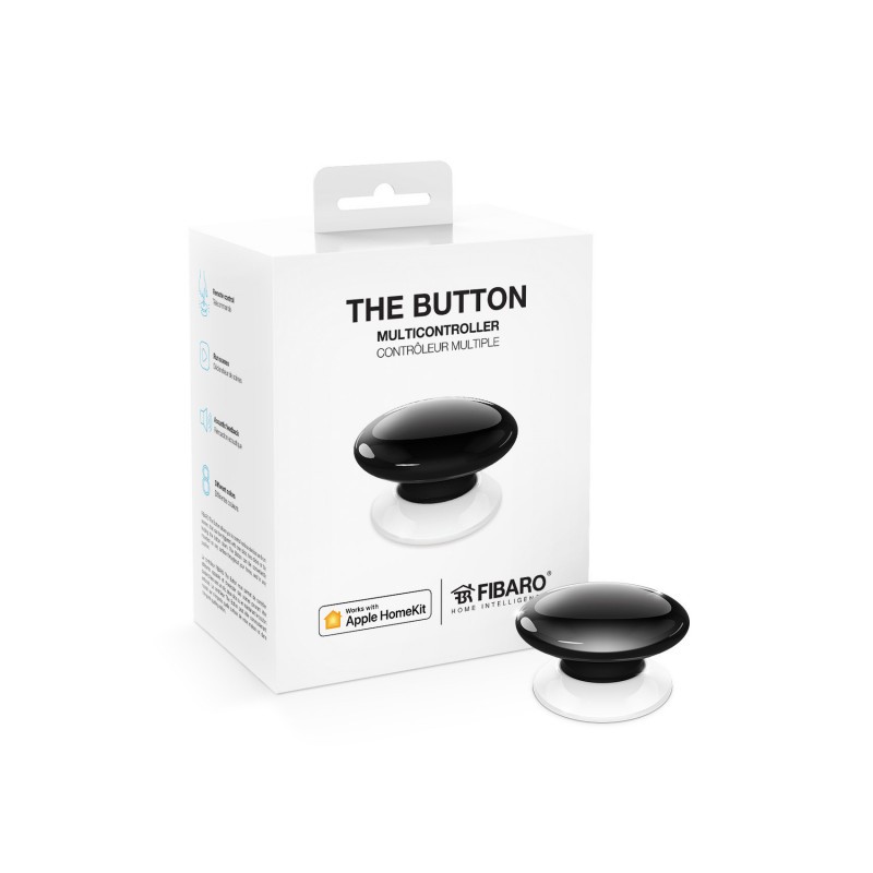 FIBARO HomeKit The Button FGHPB črn