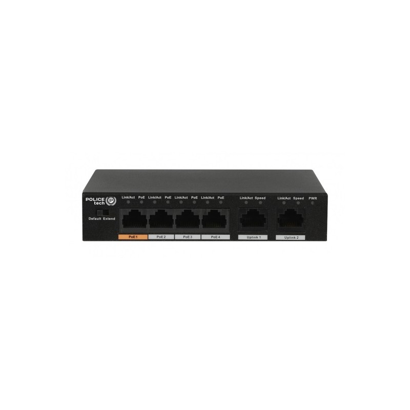 DAHUA 6 portni PoE switch POE42F-60